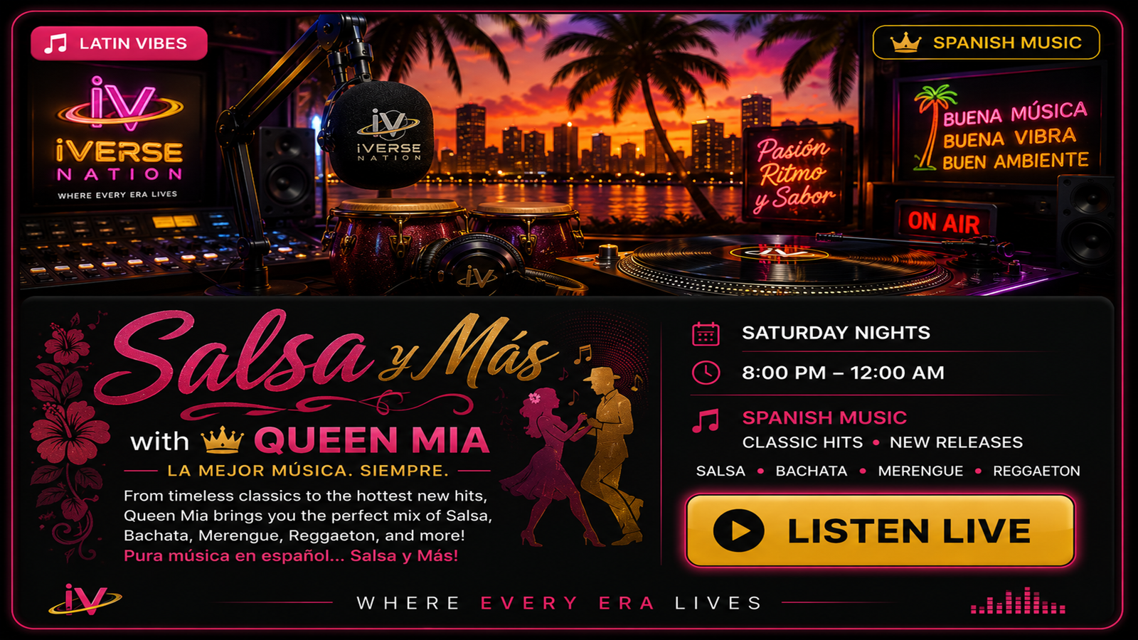 Salsa y mas card